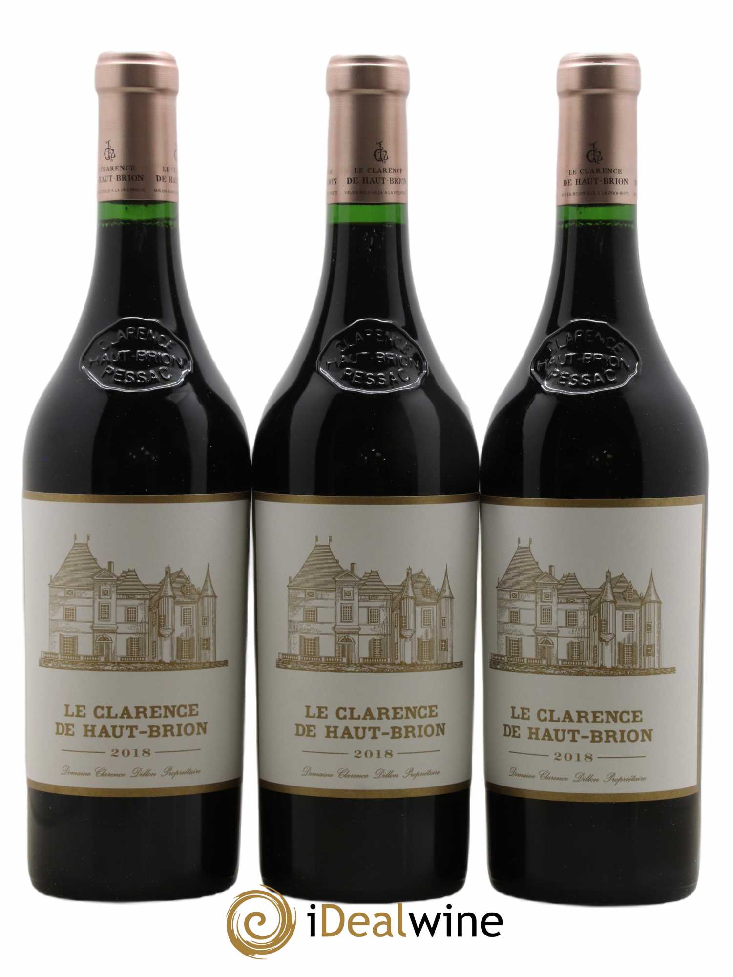 Clarence (Bahans) de Haut-Brion Second Vin  2018 - Lot de 6 Bouteilles