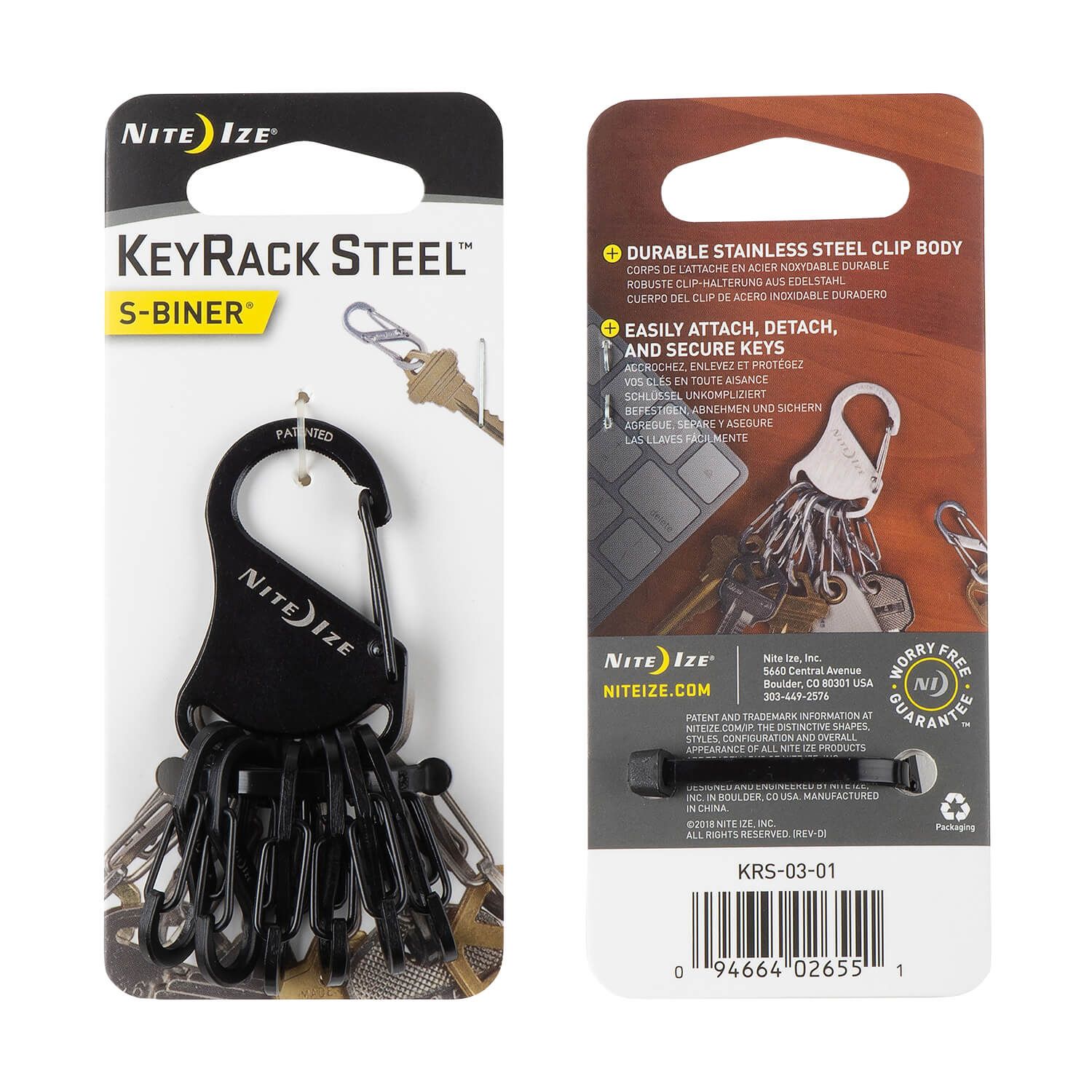 S-Biner Stahl KeyRack