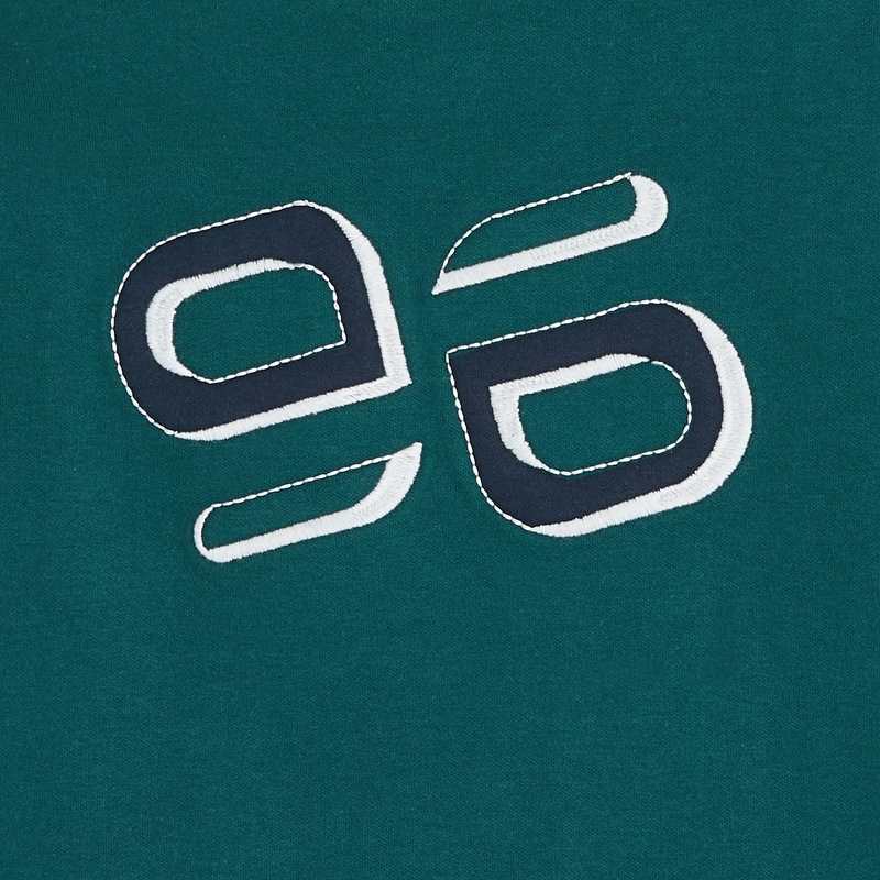 Sweat-shirt tricolore 96 vert garçon