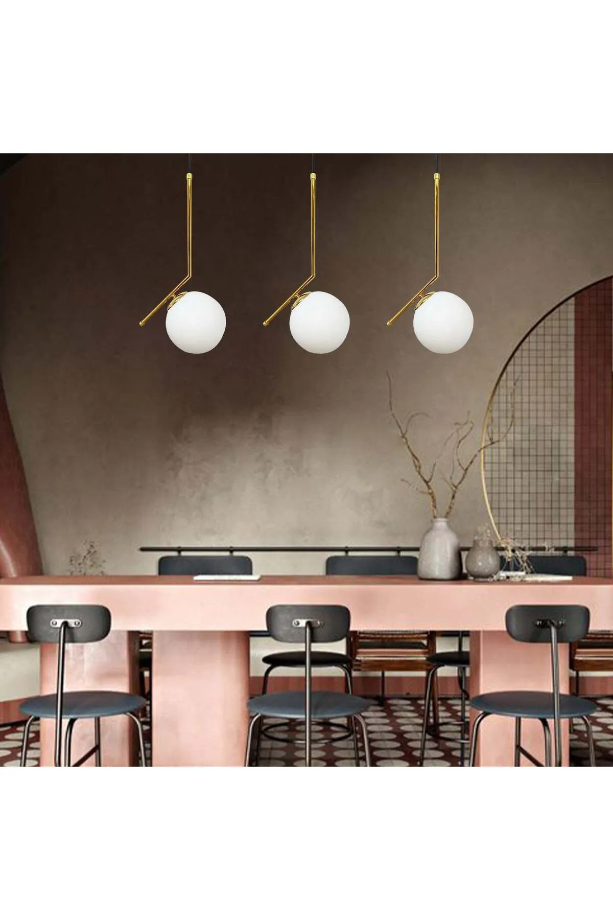 Bamyum  Hängelampe Glas & Metall Hängelampe & Deckenlampe Hängelampe Pendelleuchte