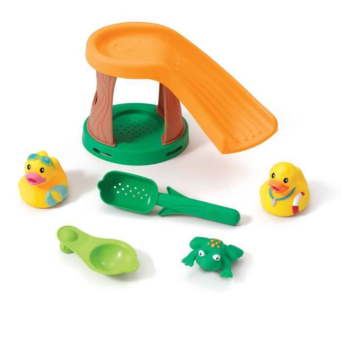 Step2 Duckpond Table d'eau pour Enfants | Table de Jeu Enfant à Eau avec Kit d'Accessoires de 6 Pièces | Table d'activité blanc
