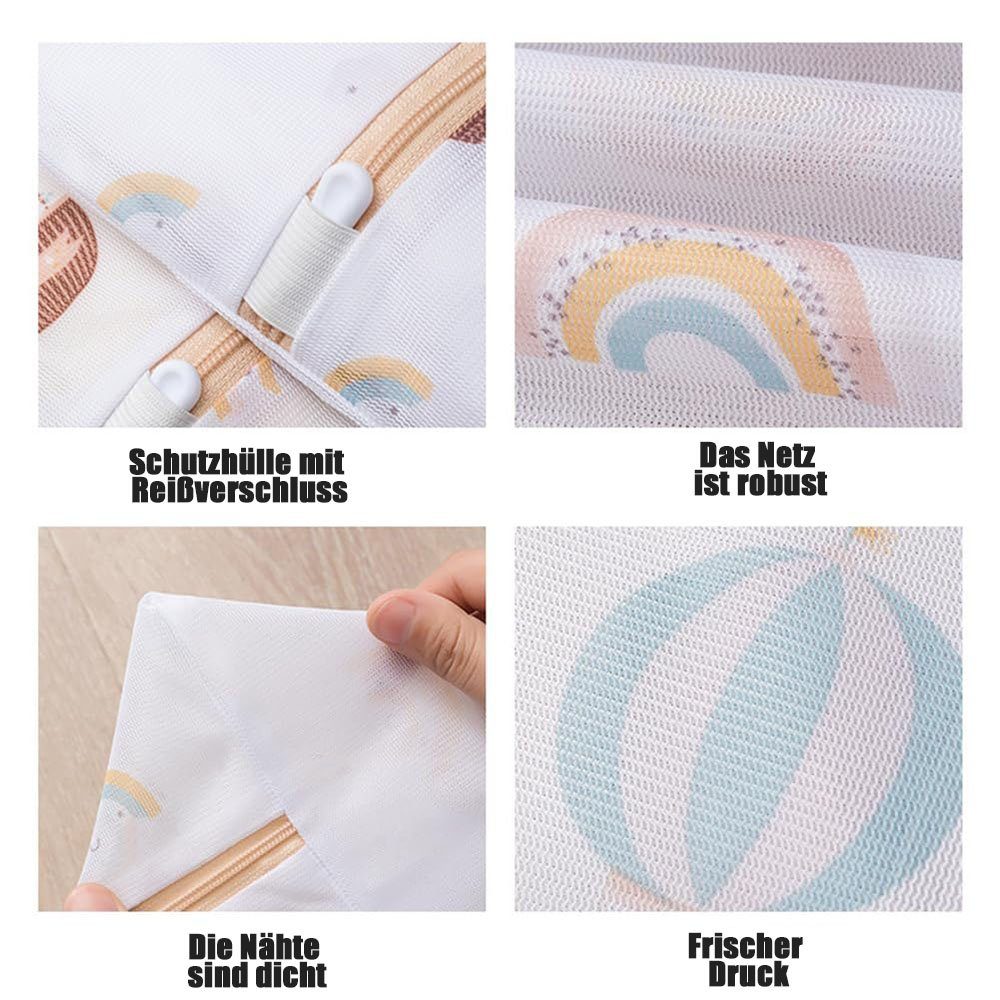 Sarfly Wäschenetz 3pcs Laundry Bag Laundry Net for Washing Machine,(3-St)
