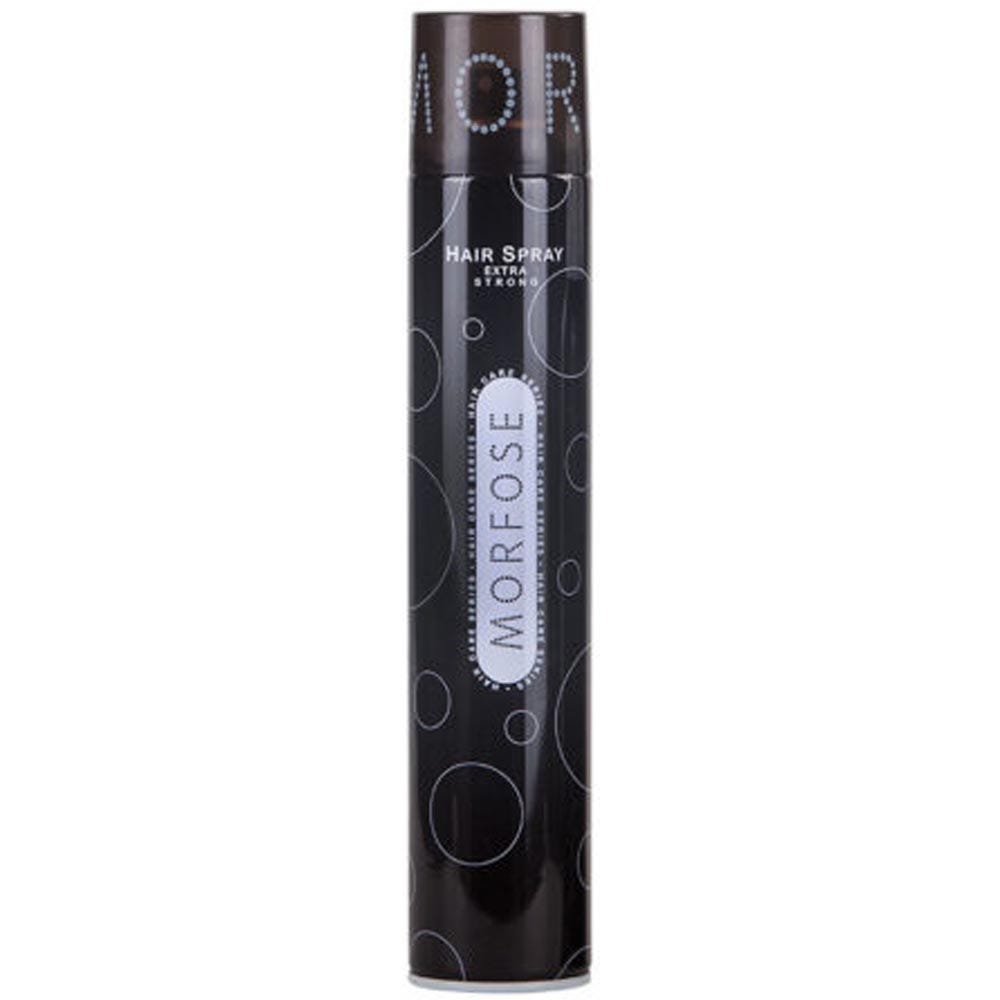 Morfose Hairspray Extra Strong Schwarz 400 ml
