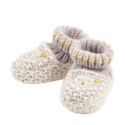 Babyschuhe, beige für Mädchen