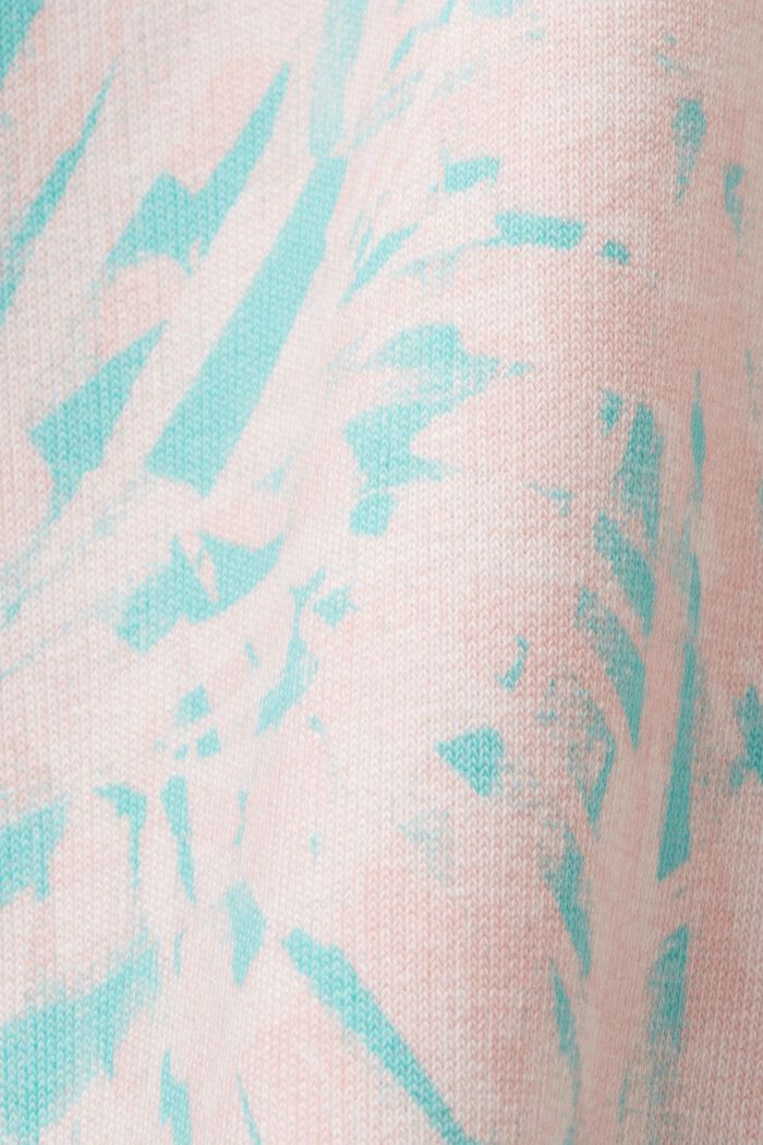Kurzarm-Hoodie mit Print
