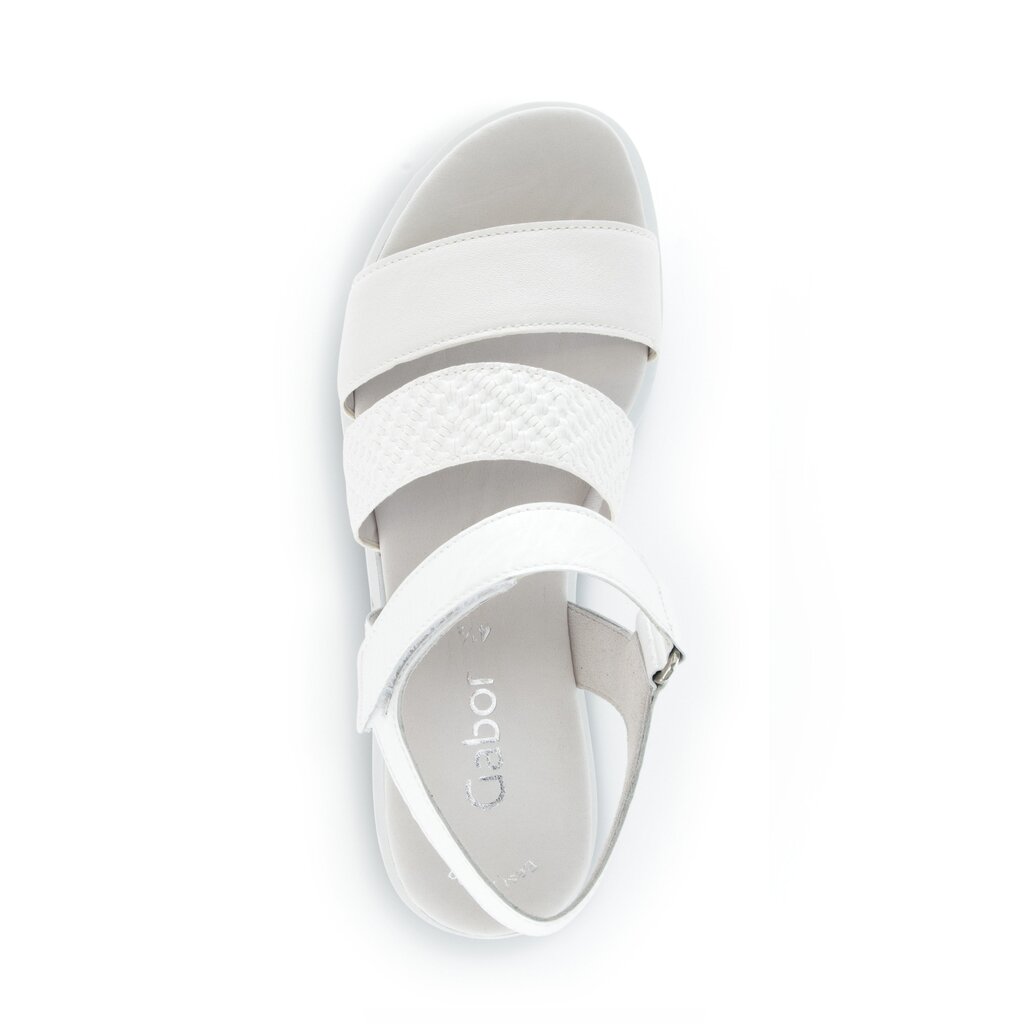 Gabor fashion Keilsandalette weiß