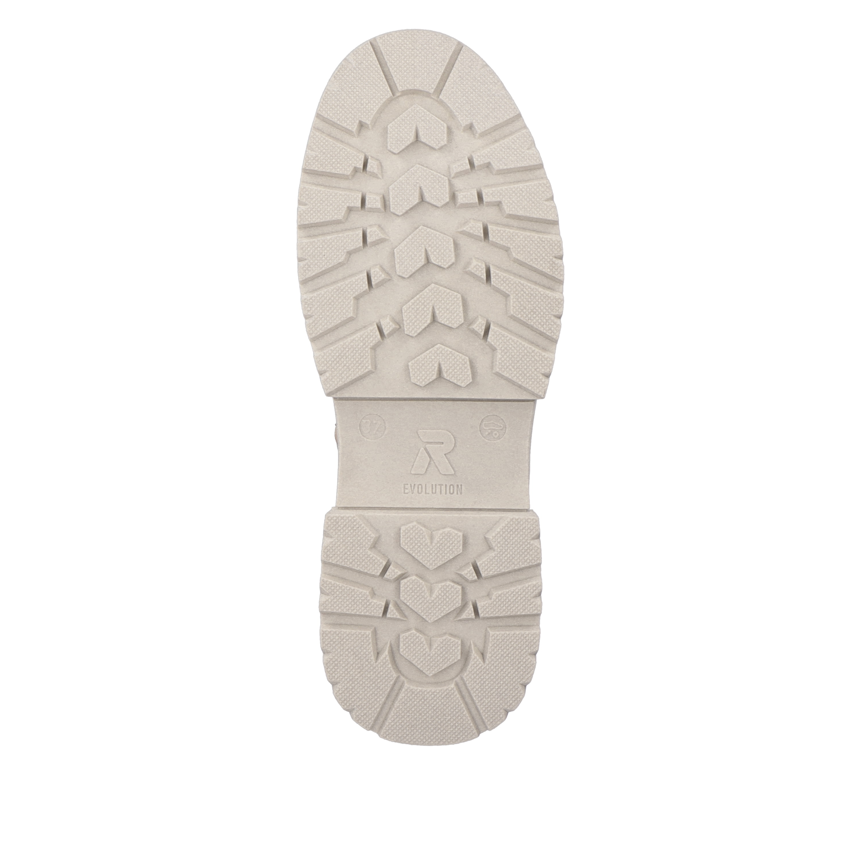 Rieker Damen Schnürstiefel clay beige