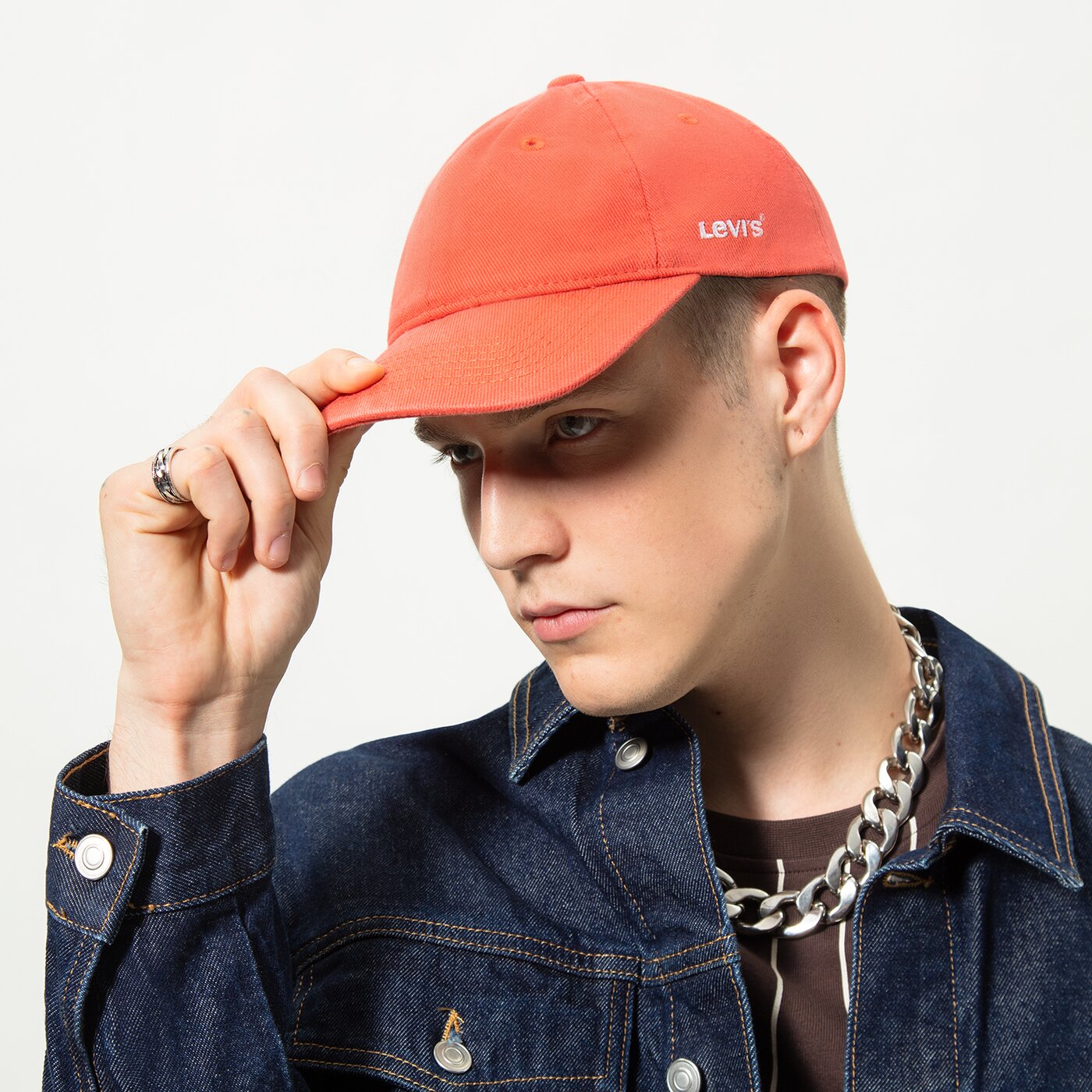 LEVI'S MÜTZE ESSENTIAL CAP Rot