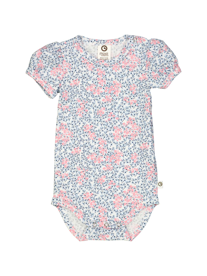 müsli Kurzarmbody in cream/ Bubblegum/ nblue günstig kaufen