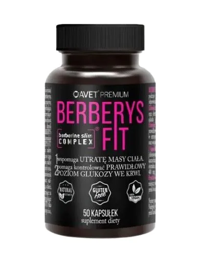 Avet Premium Berberys Fit, Συμπλήρωμα διατροφής που υποστηρίζει την απώλεια βάρους, Κάψουλες