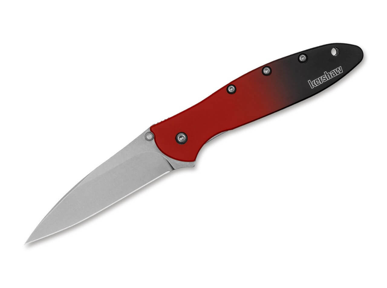 Leek Aluminum Red Black Gradient
