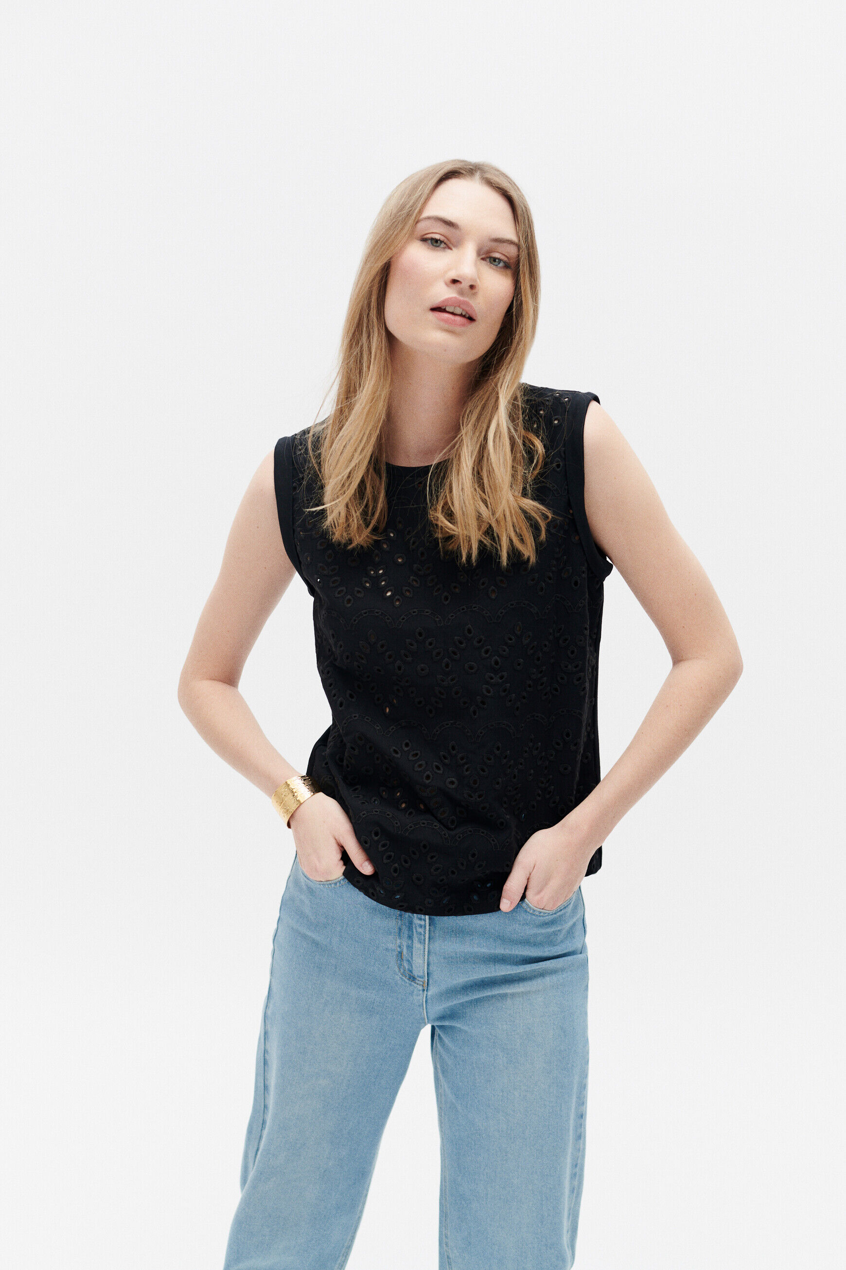 T-shirt tabora noir femme