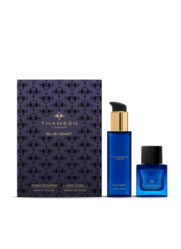 Thameen Blue Heart Body Lotion Gift Set - Limited Edition perfumset