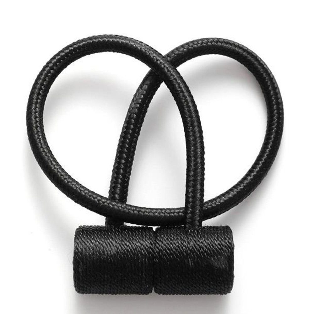 Dekospange 2 Stück Magnetische Gardinen Raffhalter, SCOHOME, Fenstervorhänge, (2-tlg., für Gardinenklammern Vorhänge Zuhause, Büro, Dekoration), erhältlich in braun/Schwarz