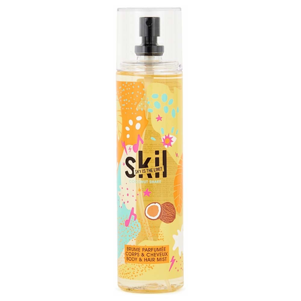 skil Coconut Shake Brume parfumée pour corps et cheveux