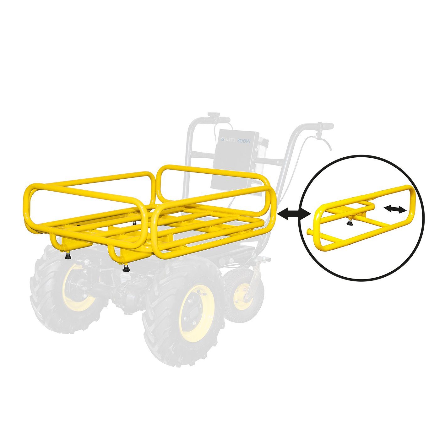 BAMATO Motorschubkarre MTR-300W