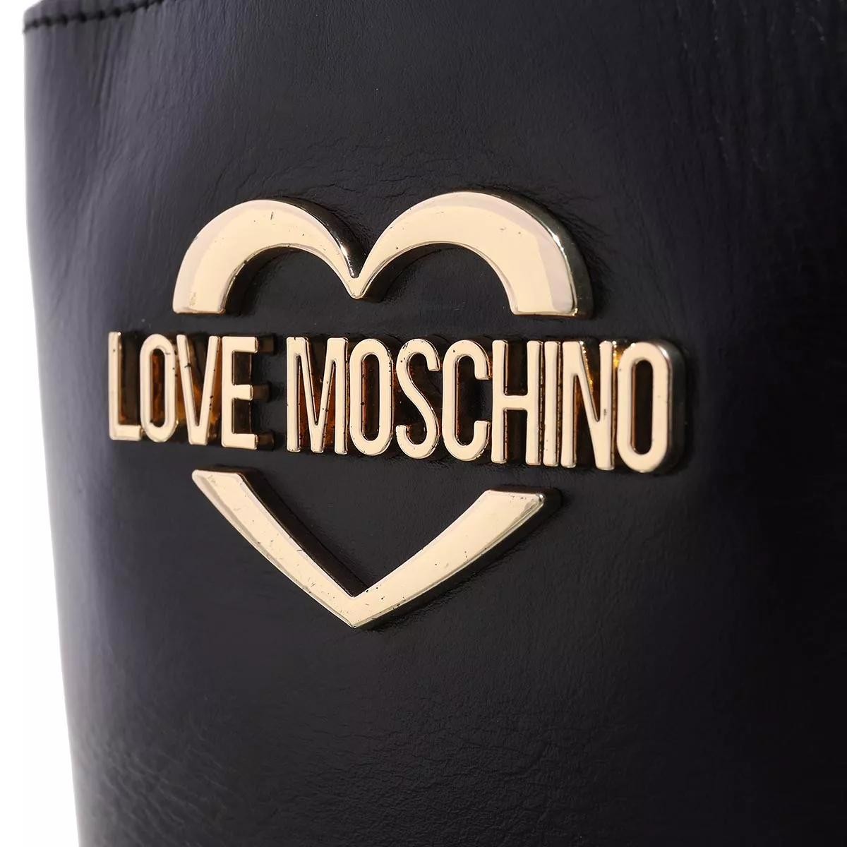 MOSCHINO Stiefeletten schwarz Stiefel