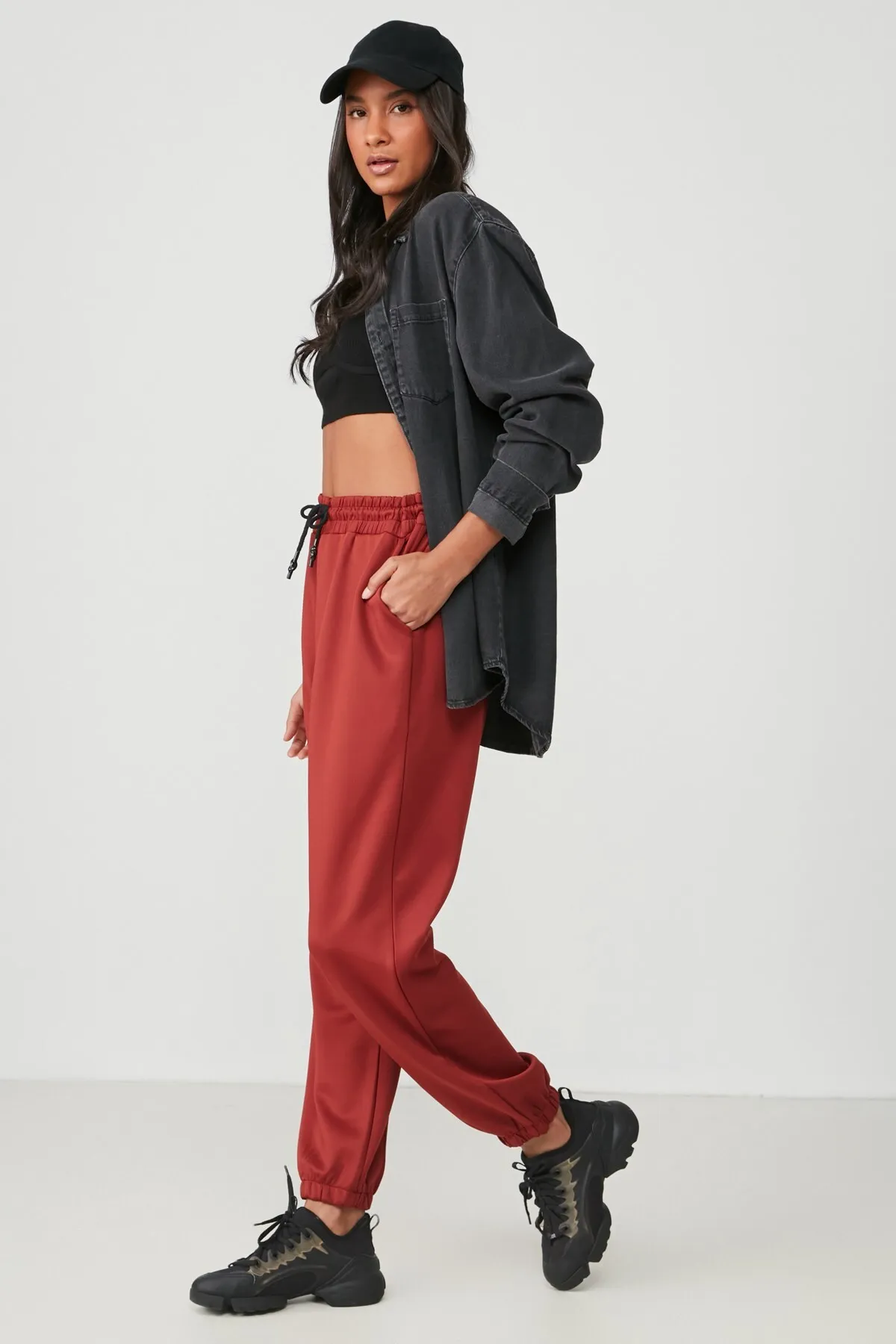 C&City  Jogger Elastic Sports Jogginghose 806 Tile