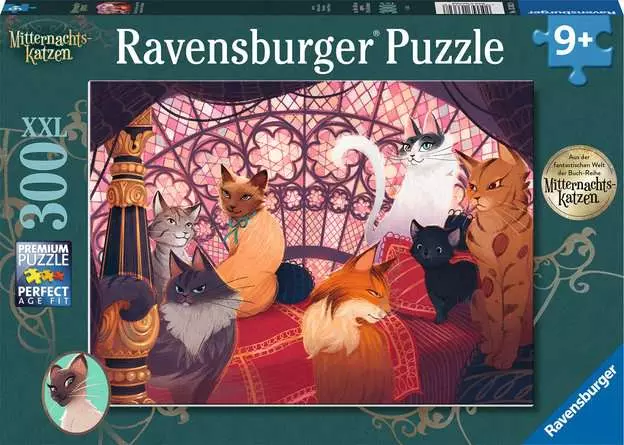 Kinderpuzzle ab 9 Jahren - Auf der Suche nach dem magischen Halsband - 300 Teile