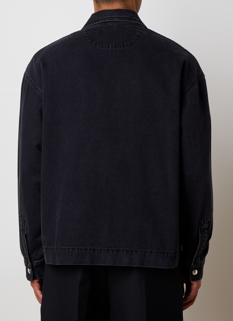 Sobretudo jeans Jacquemus com bolso no peito