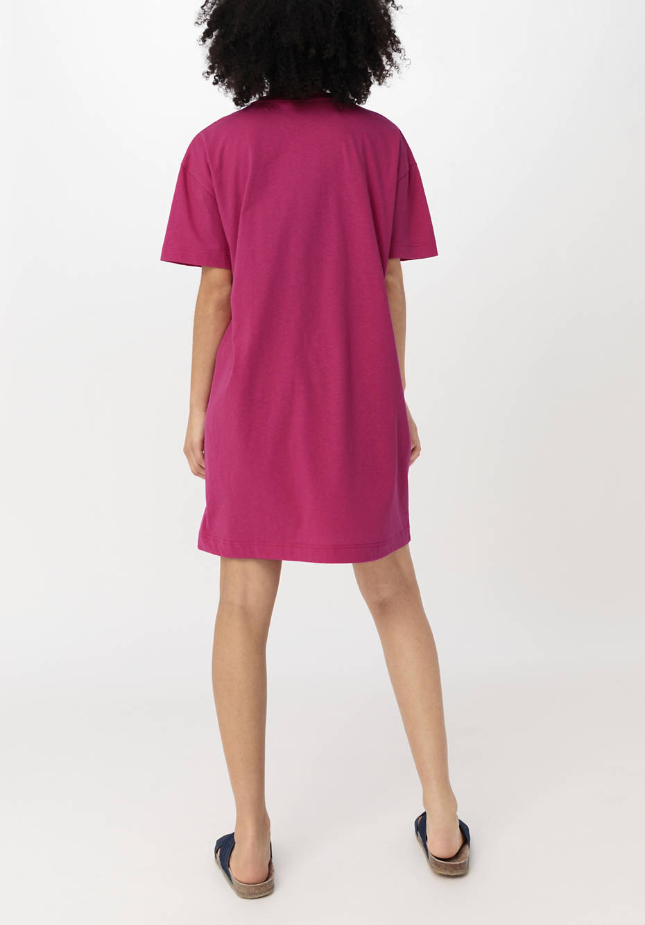 T-Shirt Kleid aus Bio-Baumwolle mit Hanf