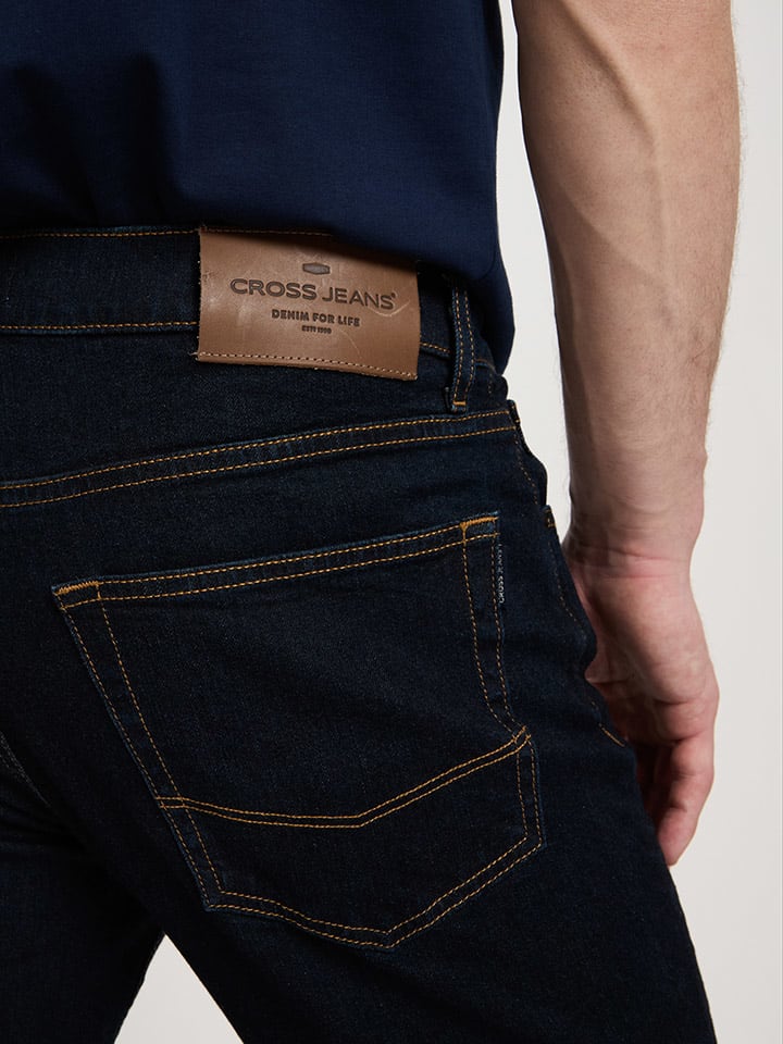 Cross Jeans Jeans - Regular fit - in Dunkelblau günstig kaufen