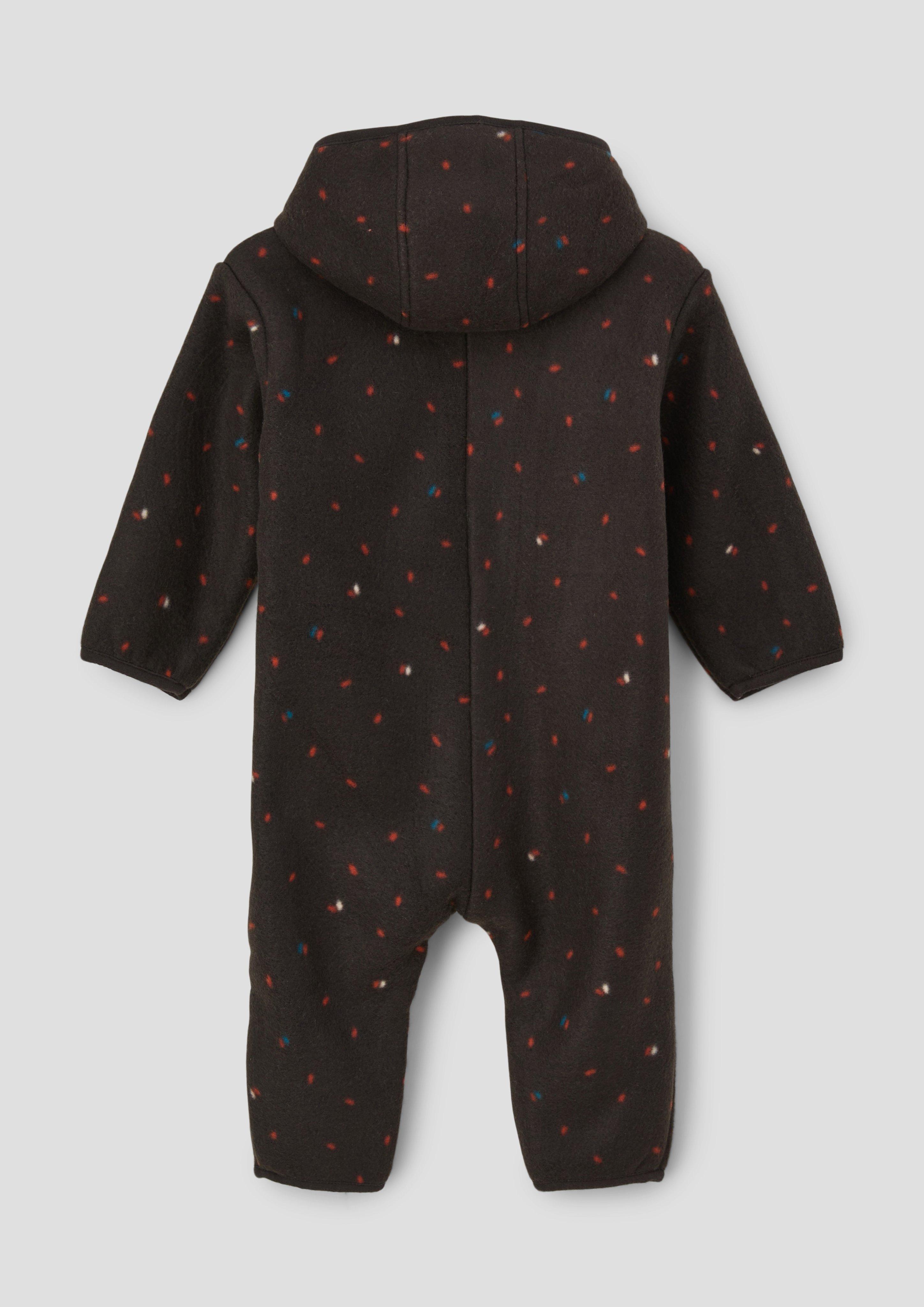 Fleece-Overall mit Teddyfutter  2133965-89A3