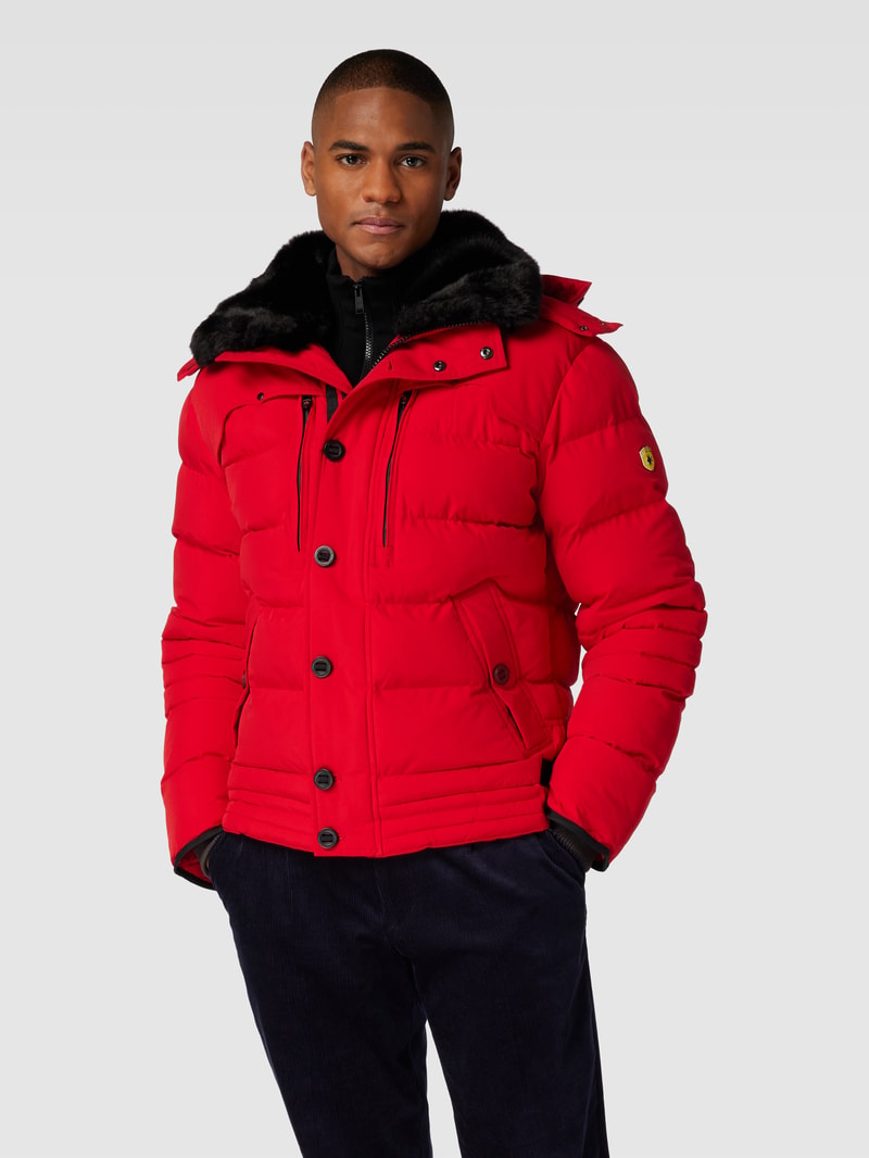 Funktionsjacke mit Label-Details Modell 'STARSTREAM' in rot