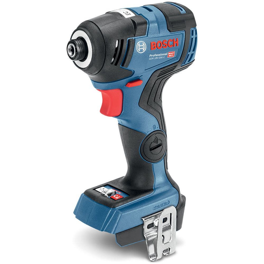 Plugue de impacto sem escova BOSCH 18 V 1/4 polegada Skin GDR 18 V-200 C 0615990L13