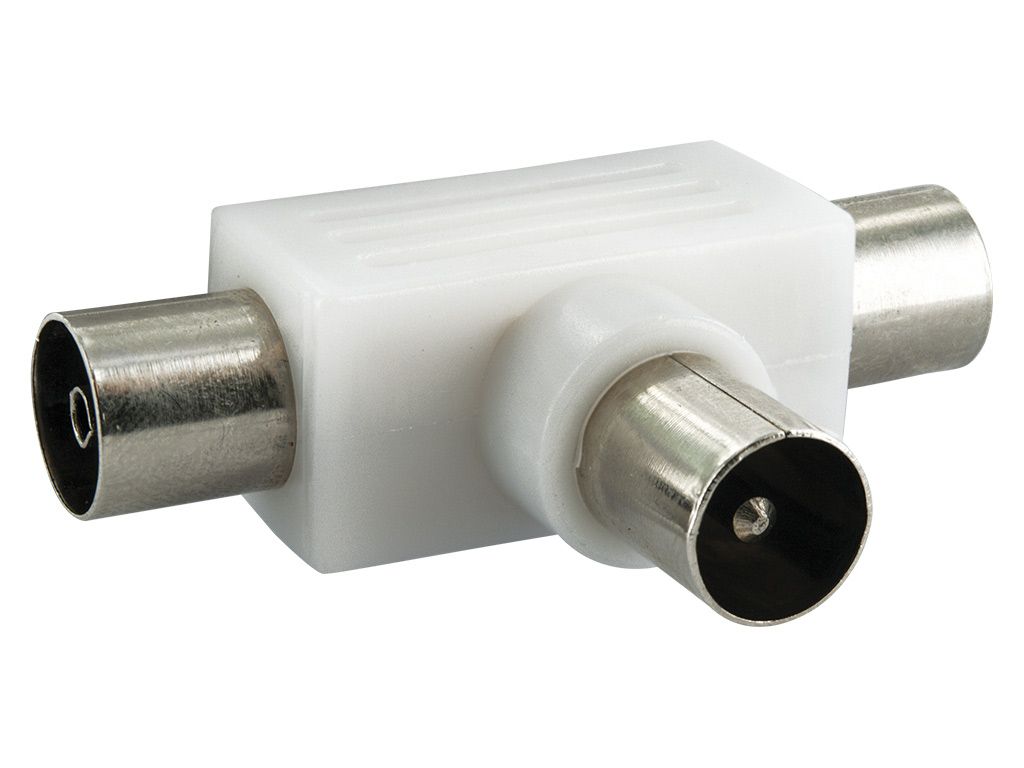 Schwaiger 2-fach IEC Aufsteckverteiler