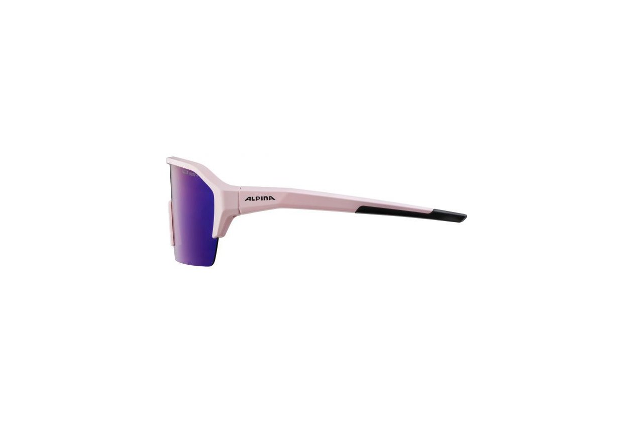 Alpina Ram HR Q-Lite light-rose matt / blue mirror lens