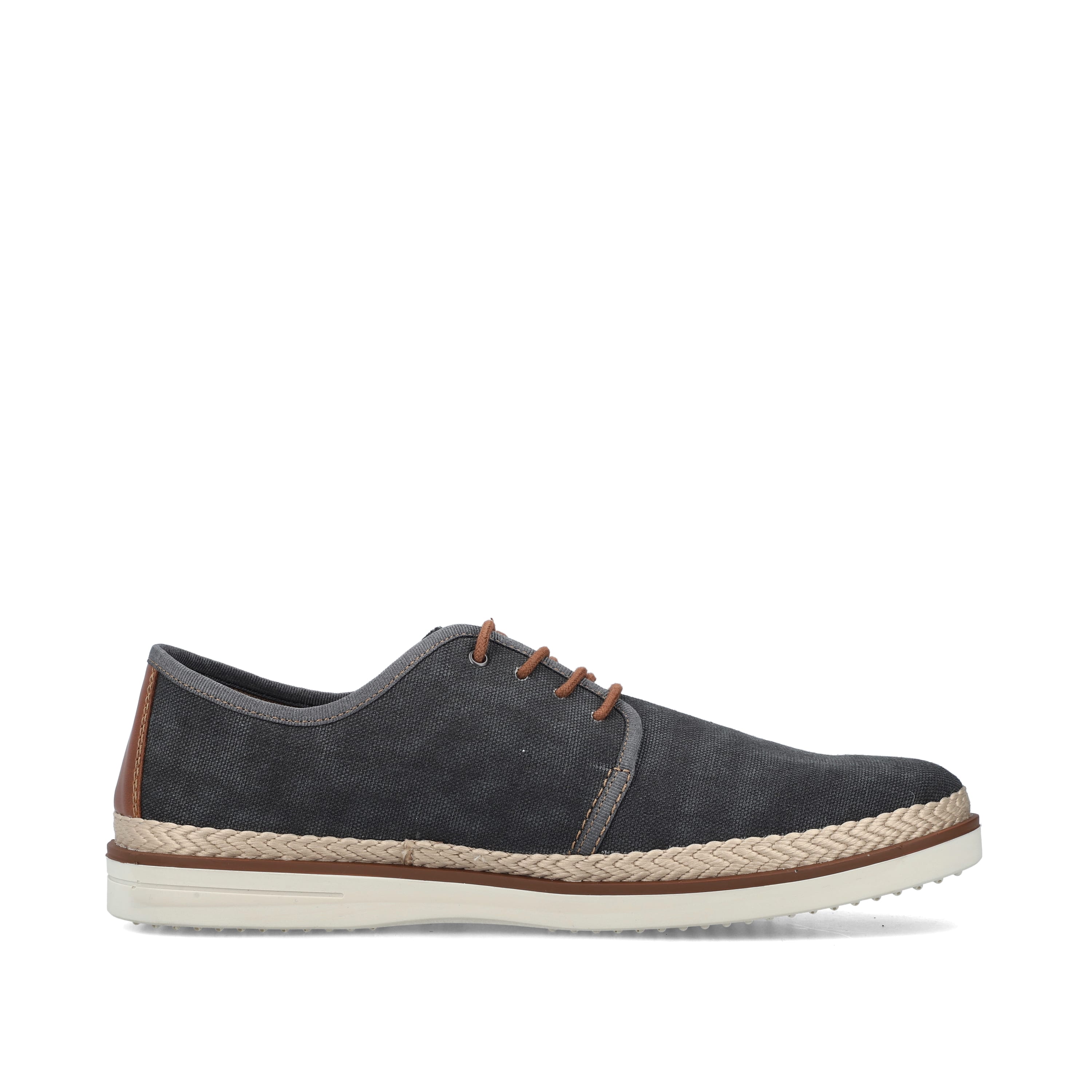 Rieker Herren Schnürschuhe dunkelgrau