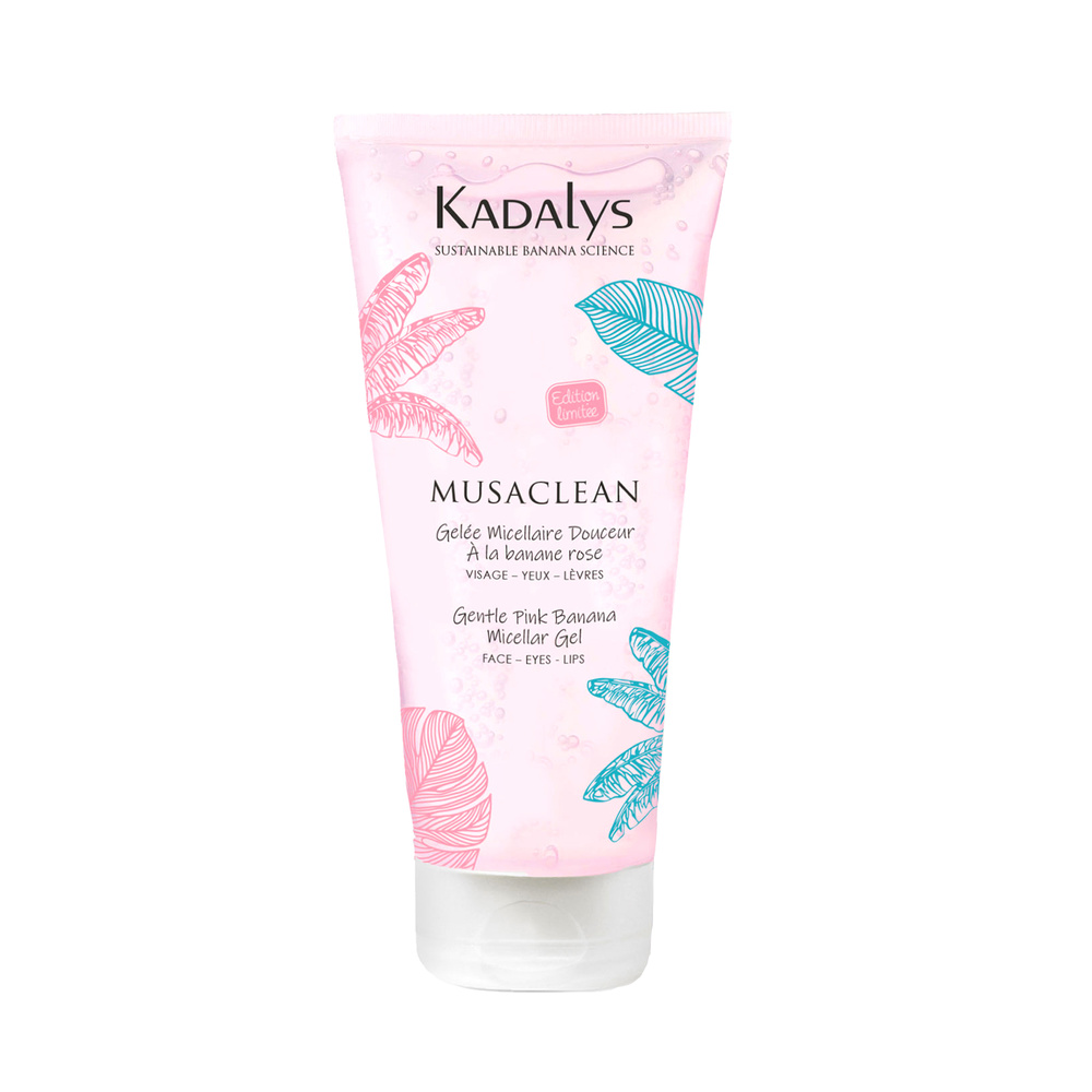 Kadalys Gelée Micellaire Douceur Musaclean Soin démaquillant visage et yeux