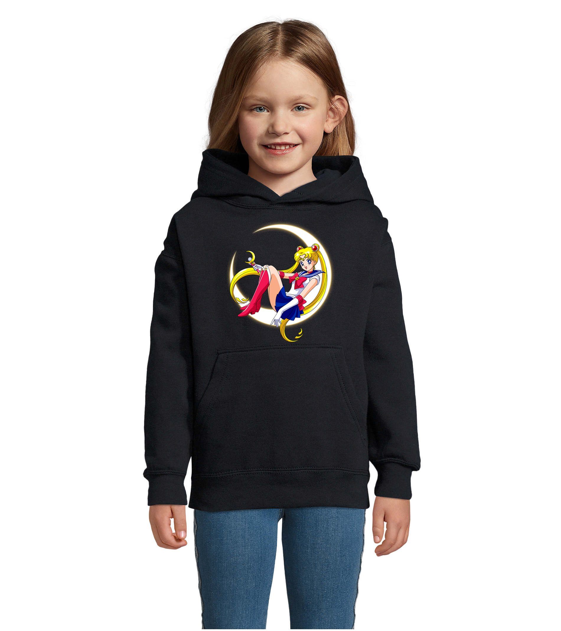 Blondie & Brownie Hoodie Mädchen Jungen Kinder Fun Comic Sailor Moon Anime Manga mit Kapuze