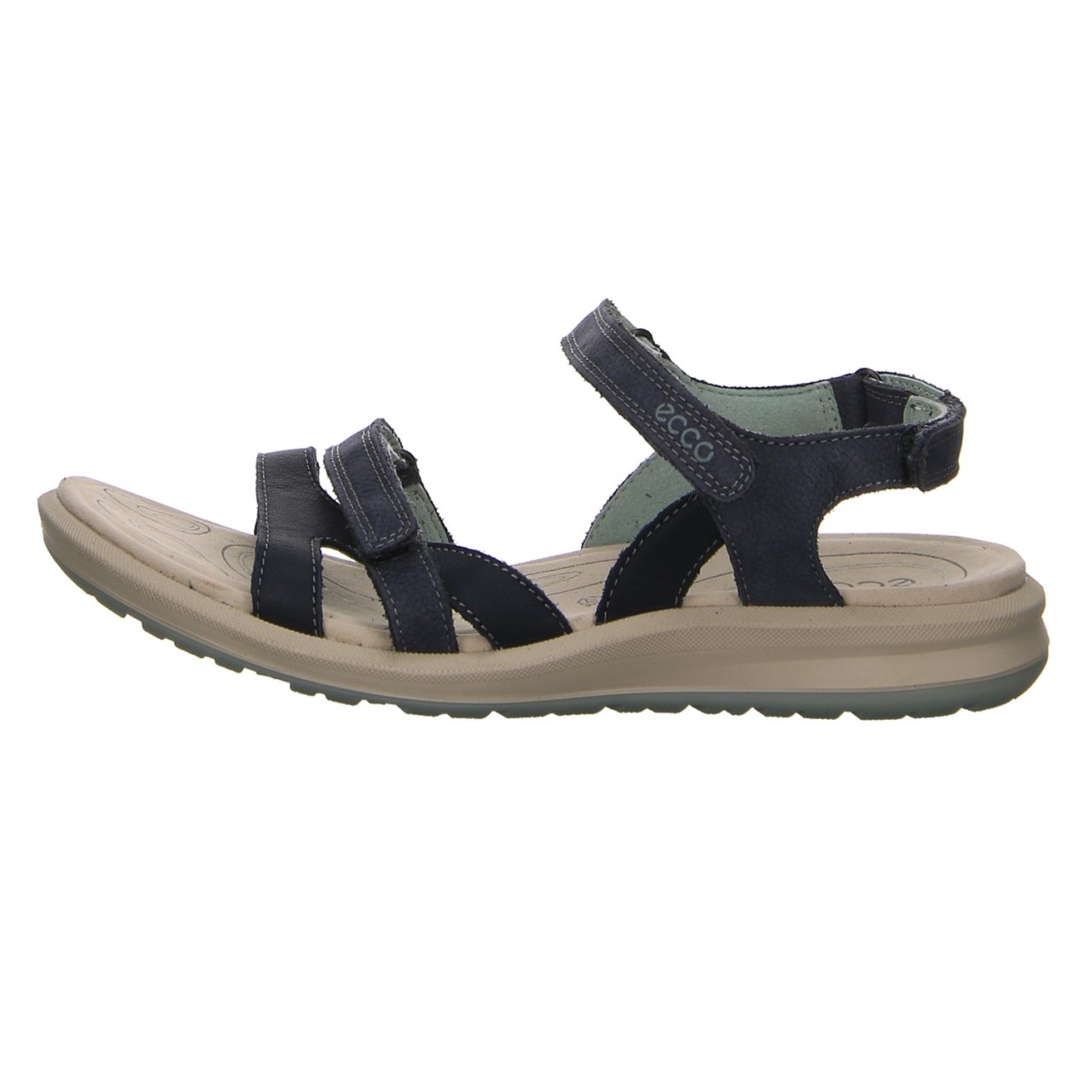 ECCO Komfort Sandalen blau