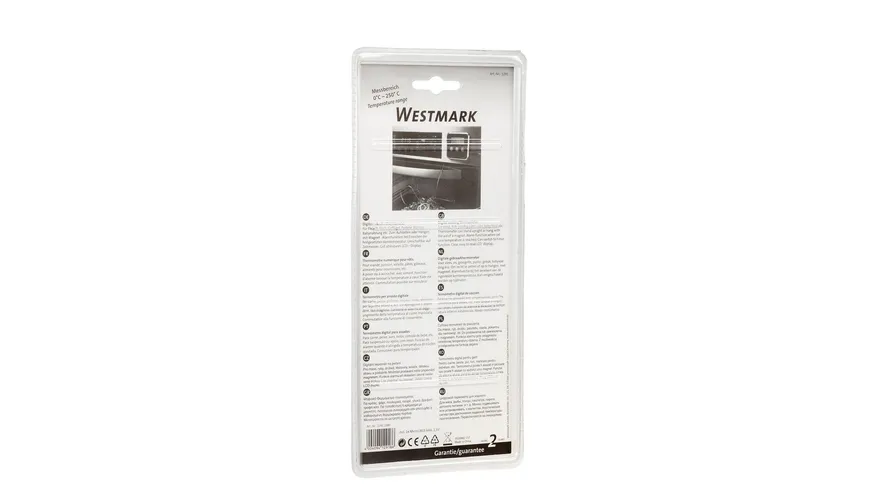 WESTMARK Digitales Bratenthermometer silber/schwarz