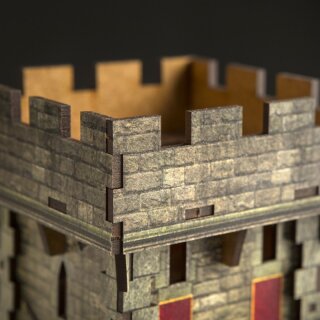 Color Dice Tower