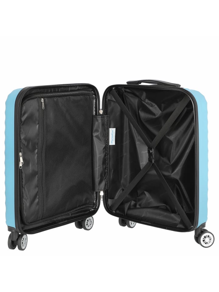 Paradise by CHECK.IN Kingston - 4-Rollen-Kabinentrolley 55 cm (lila) in tÃ¼rkis günstig kaufen onesize