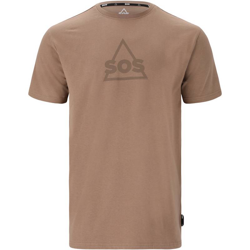 SOS Kvitfjell Printshirt Herren