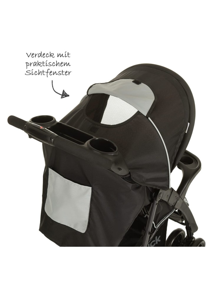 Hauck Buggy Shopper Neo II - Caviar Silver in schwarz,grau günstig kaufen onesize