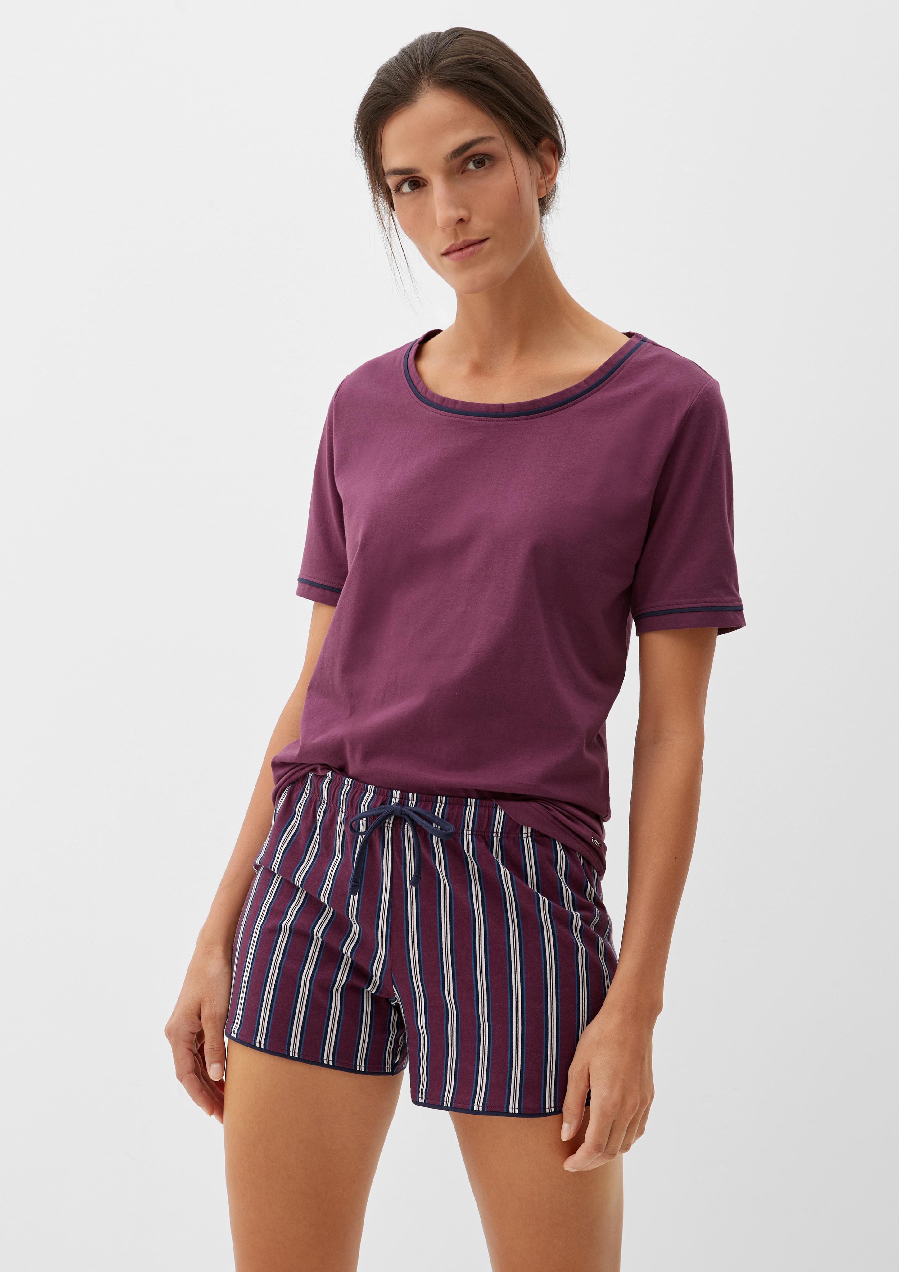 Kurze Pyjamahose  6007480-48G1