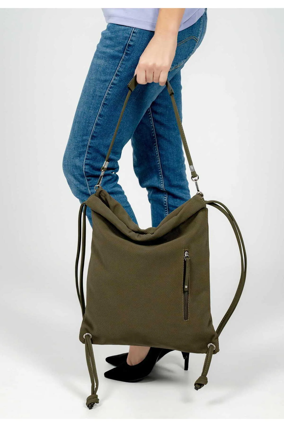 SURI FREY  Rucksack - Braun - Unifarben