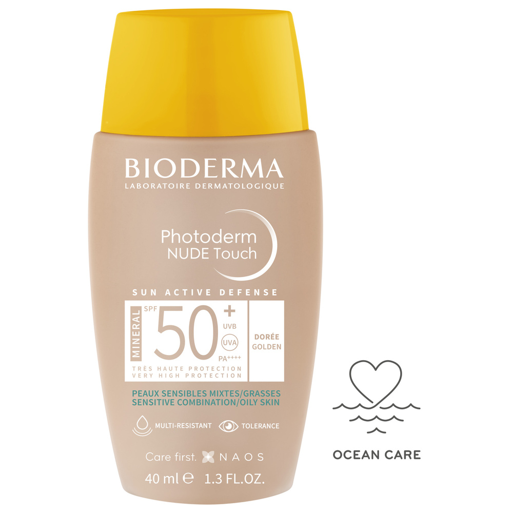 Bioderma PHT NUDE T MNRL SPF50+ DR F40ML Solaire