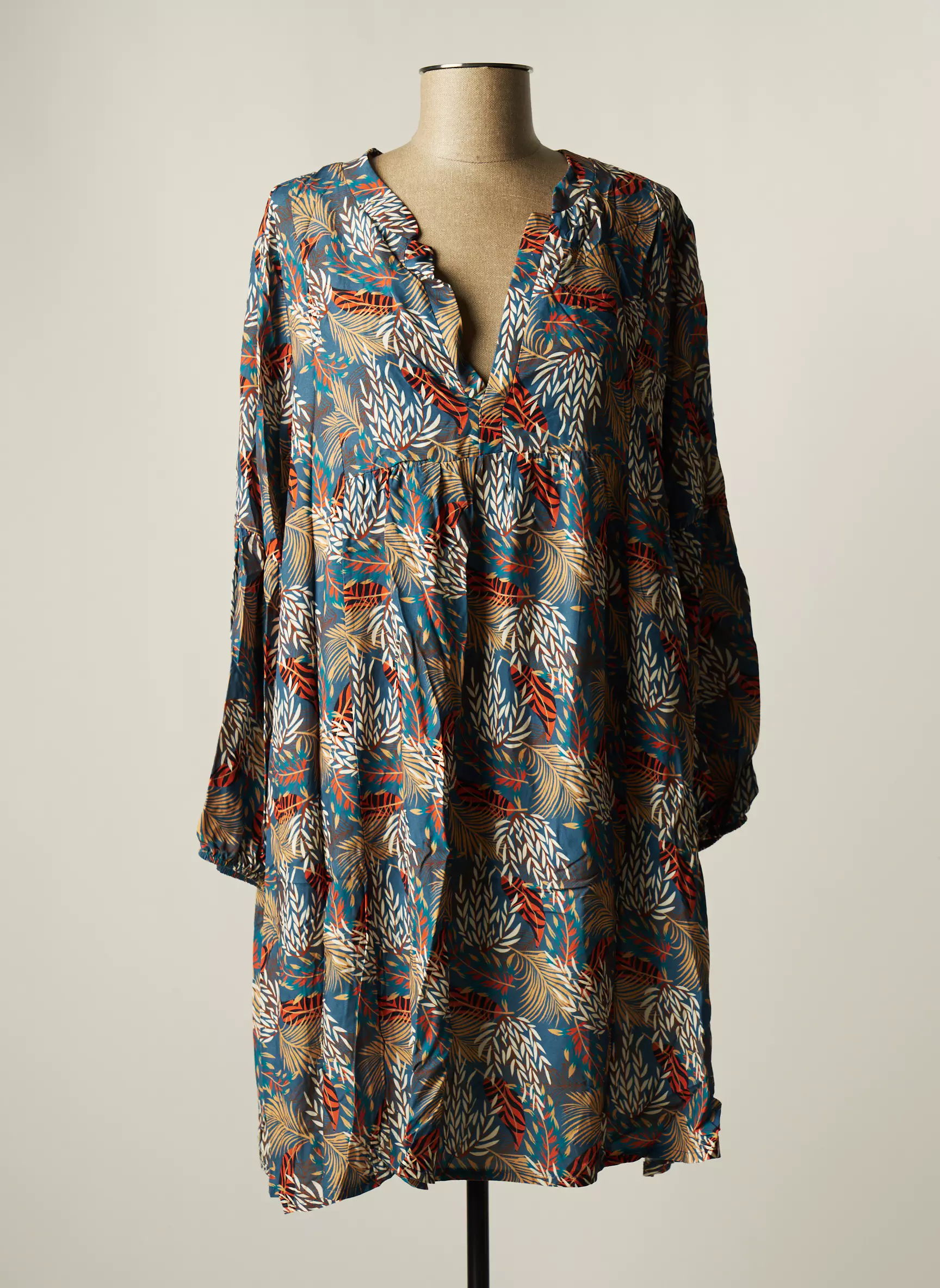 Pako Litto Robes Courtes Femme couleur bleu