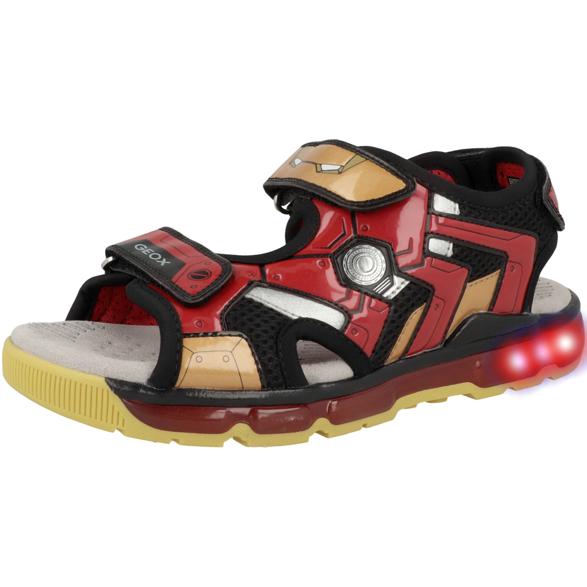 Geox J S.Android B. A Sandale schwarz