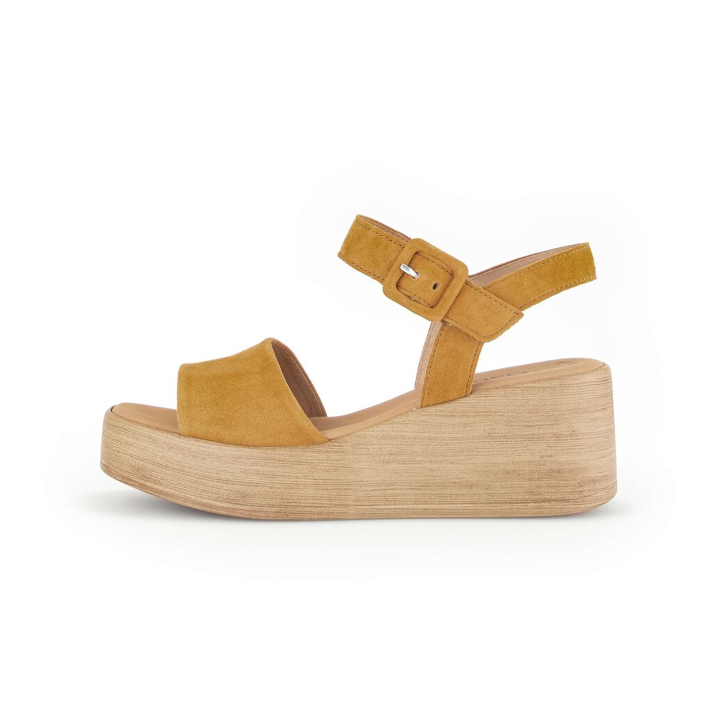 Gabor fashion Plateau Sandale braun