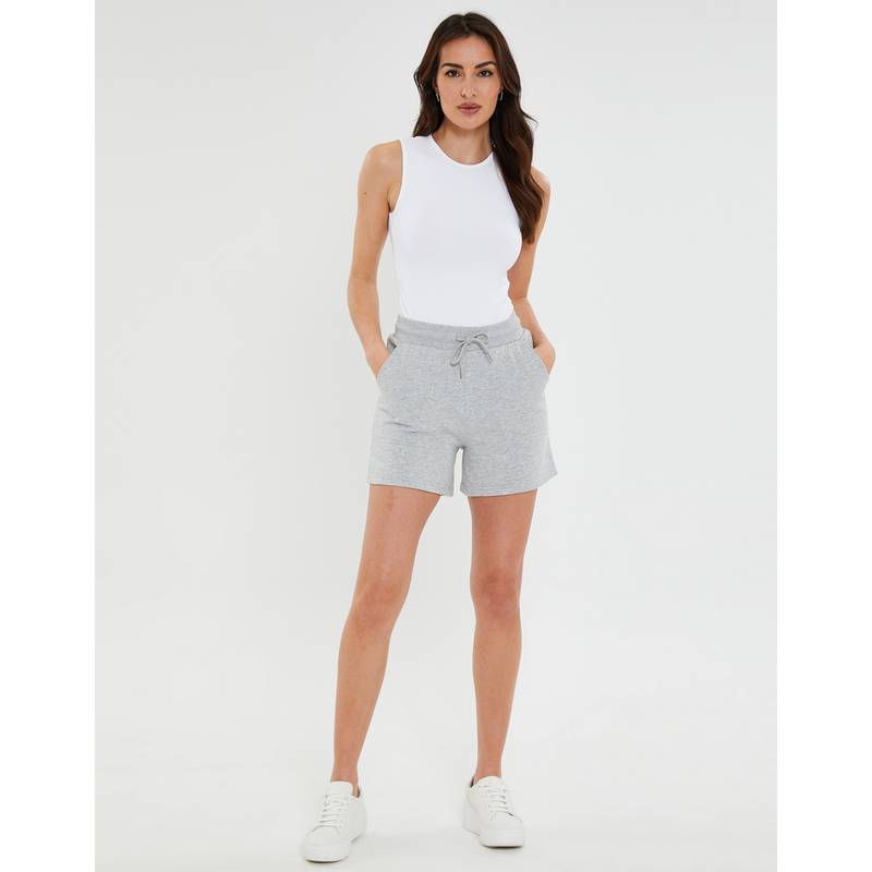 Threadbare THB Spencer Jersey Tie Waist Short Shorts Damen