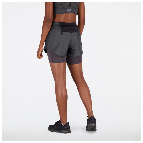 New Balance - Women's Impact Run All Terrain 2In1 Shorts - Laufshorts