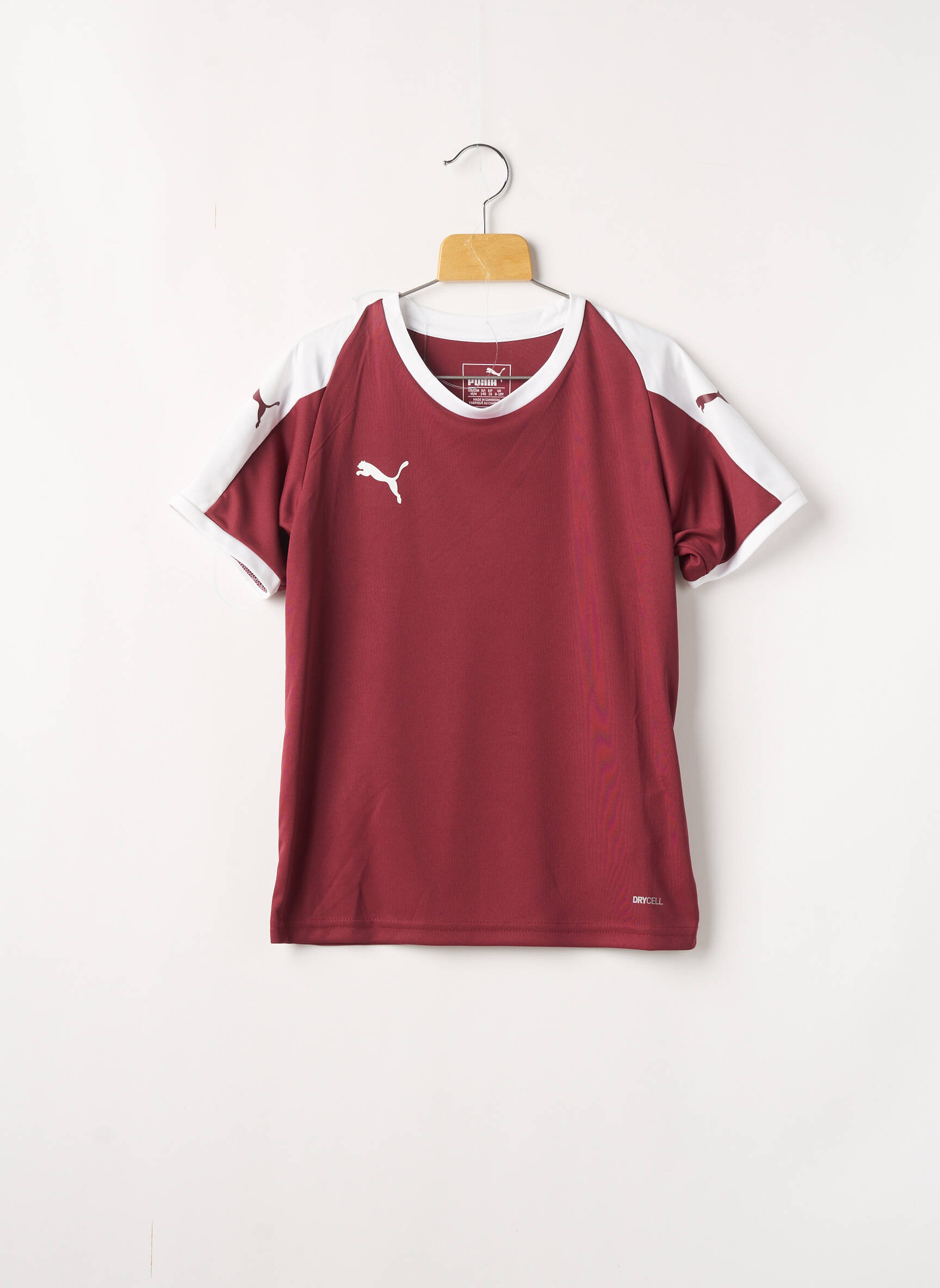 Puma Tshirts Enfant couleur rouge