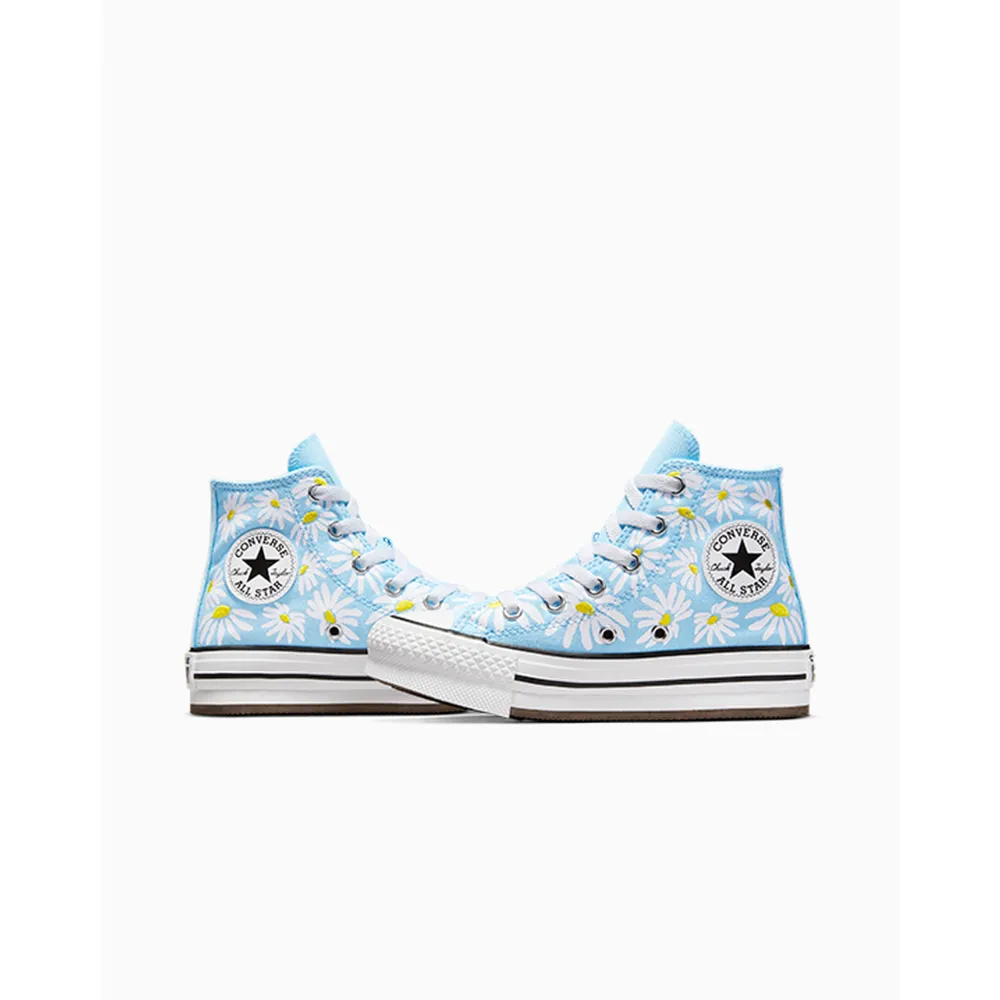 Converse Chuck Taylor All Star Lift Platform Floral A06338C / blau